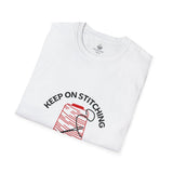 KEEP ON STITCHING (RED THREAD), T-Shirt