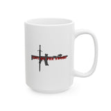 Live By The Sword, Ceramic Mug