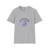 KEEP ON STITCHING (PURPLE THREAD), T-Shirt