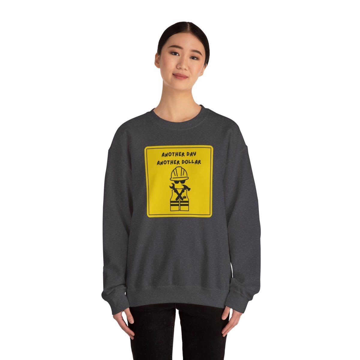 Another Day another Dollar Sign, Crewneck Sweatshirt