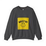 Walk It Off Sign, Crewneck Sweatshirt