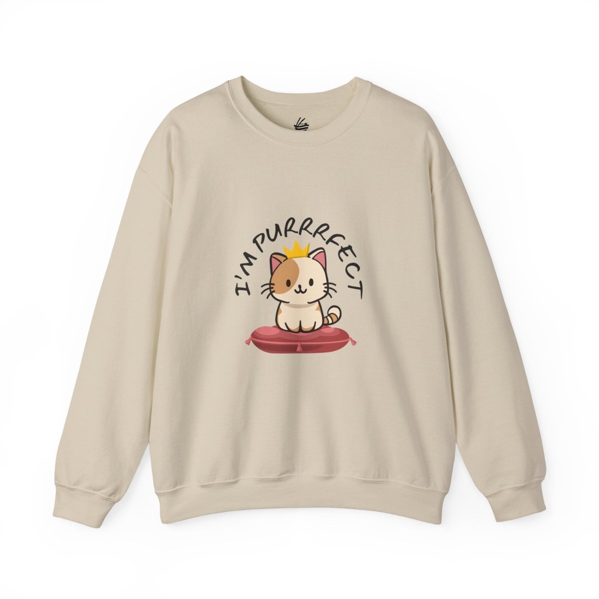 I'M PURRRFECT, Crewneck Sweatshirt