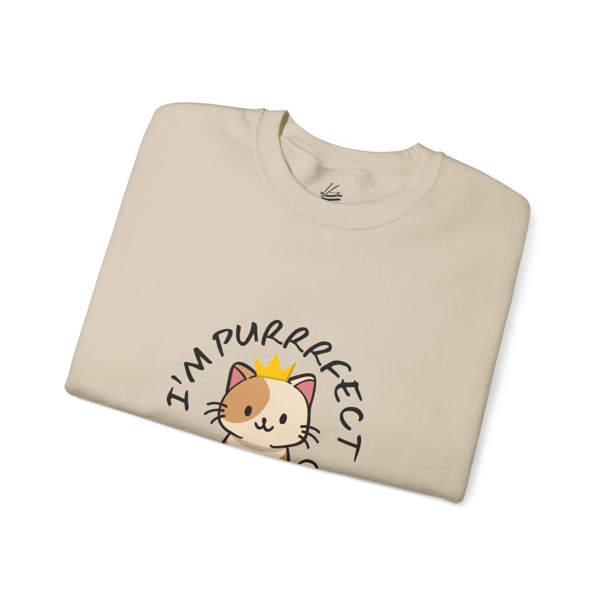 I'M PURRRFECT, Crewneck Sweatshirt