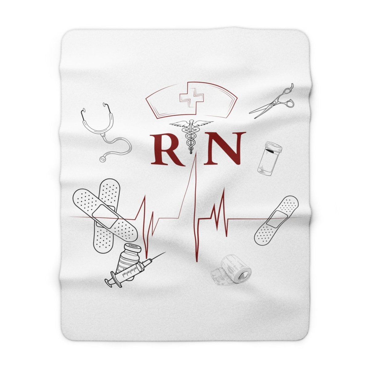 Nurse RN (1), Sherpa Fleece Blanket