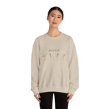 Walking The Line (Black), Crewneck Sweatshirt