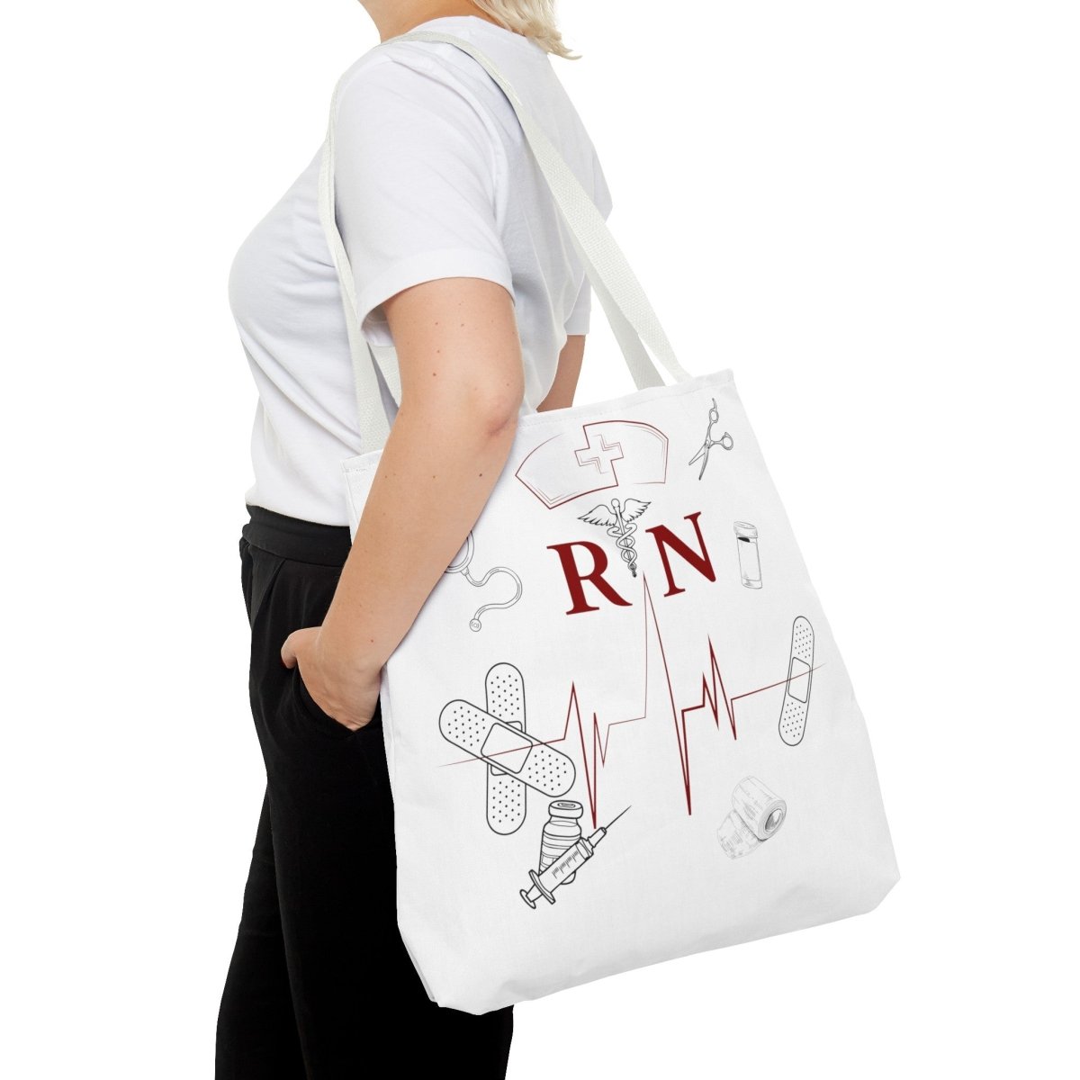 NURSE RN (1), Tote Bag