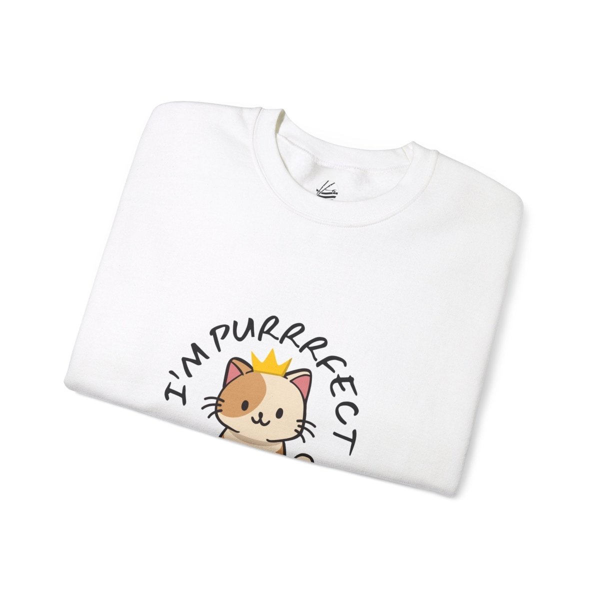 I'M PURRRFECT, Crewneck Sweatshirt