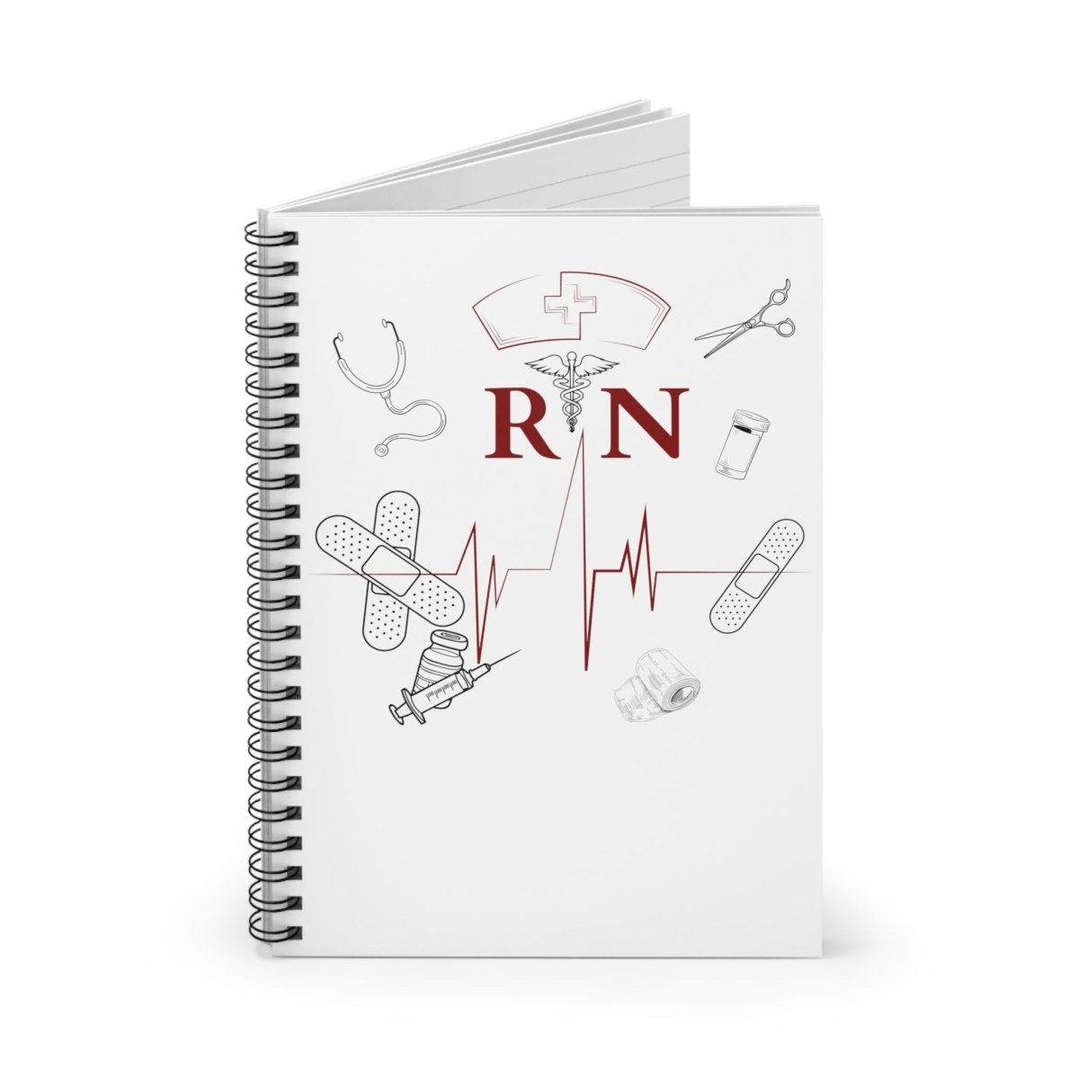 NURSE RN (1), Spiral Notebook