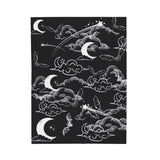 Midnight Bats, Velveteen Plush Blanket