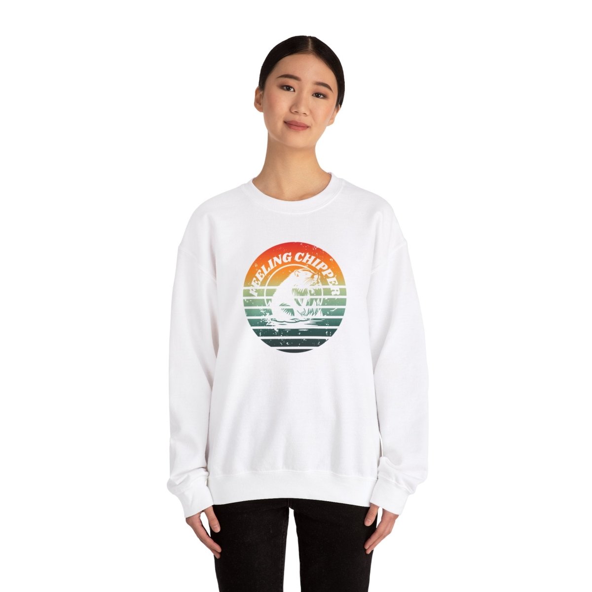 Feeling Chipper, Crewneck Sweatshirt