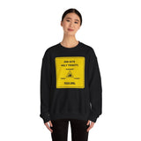 Job-Site Holy Trinity Sign, Crewneck Sweatshirt