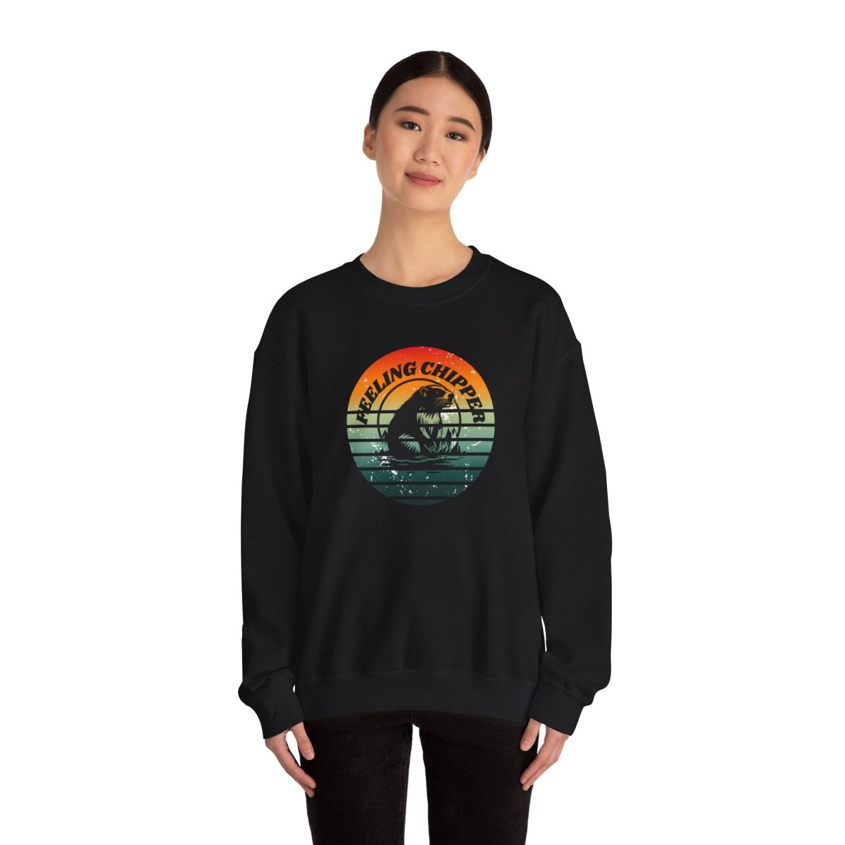 Feeling Chipper, Crewneck Sweatshirt