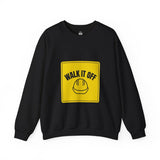 Walk It Off Sign, Crewneck Sweatshirt