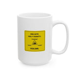 Job-Site Holy Trinity Sign, Ceramic Mug