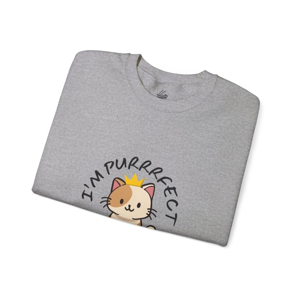 I'M PURRRFECT, Crewneck Sweatshirt