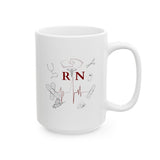 NURSE RN (1), Ceramic Mug