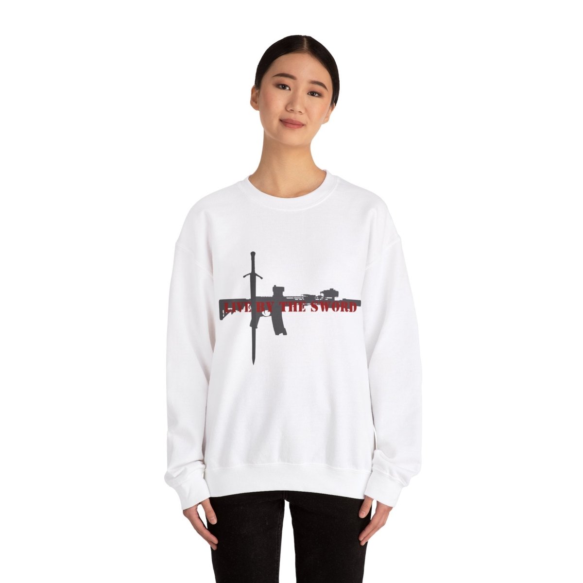 Live By The Sword, Crewneck Sweatshirt