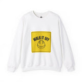 Walk It Off Sign, Crewneck Sweatshirt