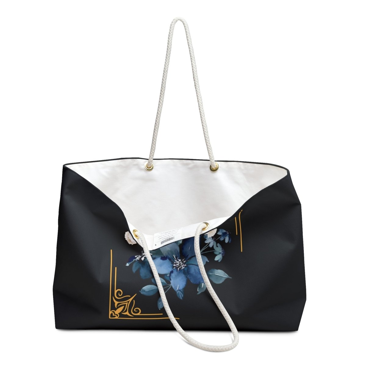 Feeling Blue; Framed Floral (4), Weekender Bag