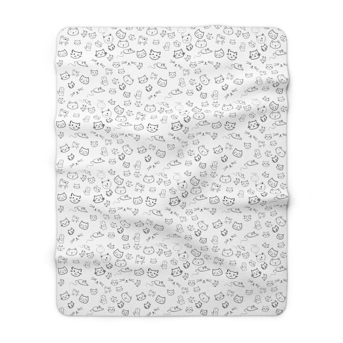 Kitty-Cat, Sherpa Fleece Blanket