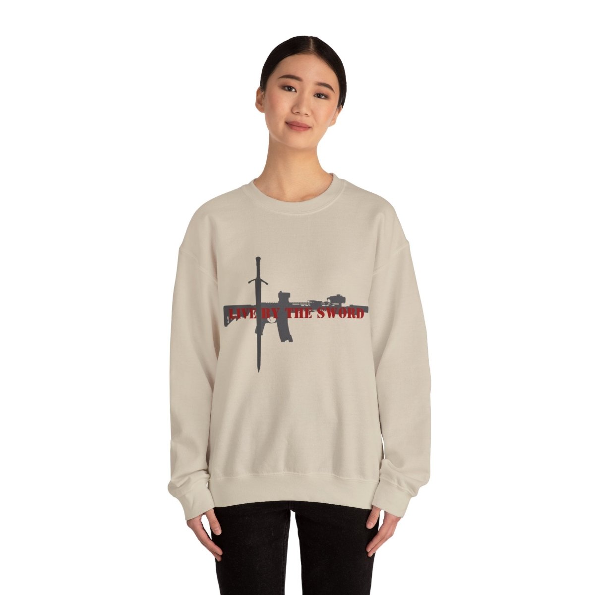 Live By The Sword, Crewneck Sweatshirt