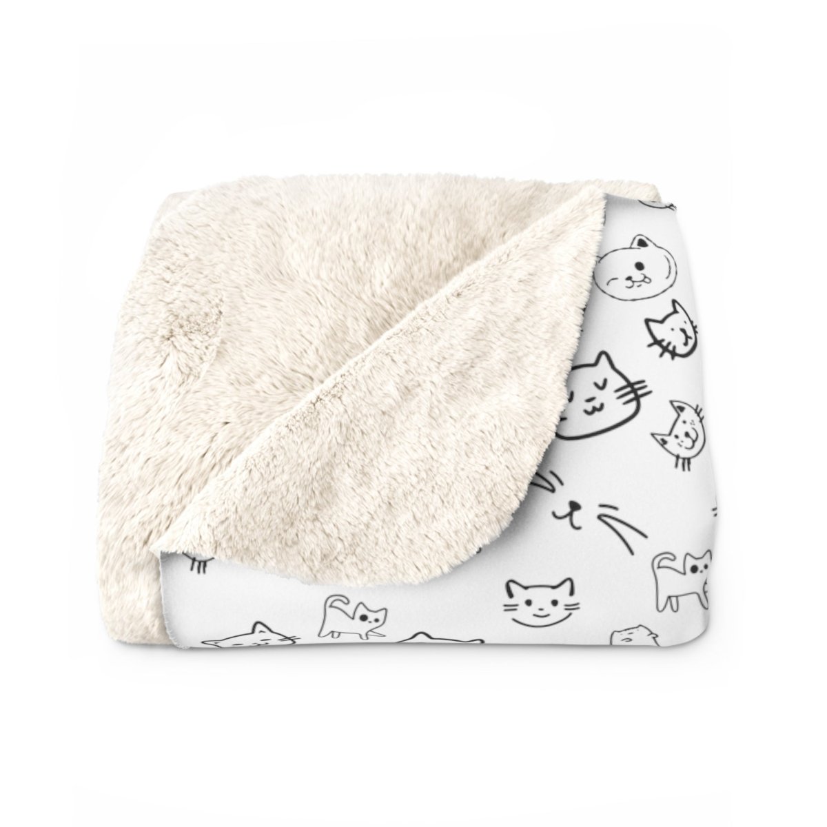 Kitty-Cat, Sherpa Fleece Blanket