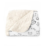 Kitty-Cat, Sherpa Fleece Blanket