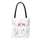 NURSE RN (1), Tote Bag