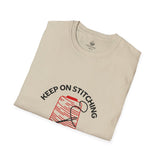 KEEP ON STITCHING (RED THREAD), T-Shirt