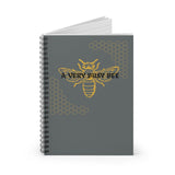 A Very Busy Bee, Spiral Notebook