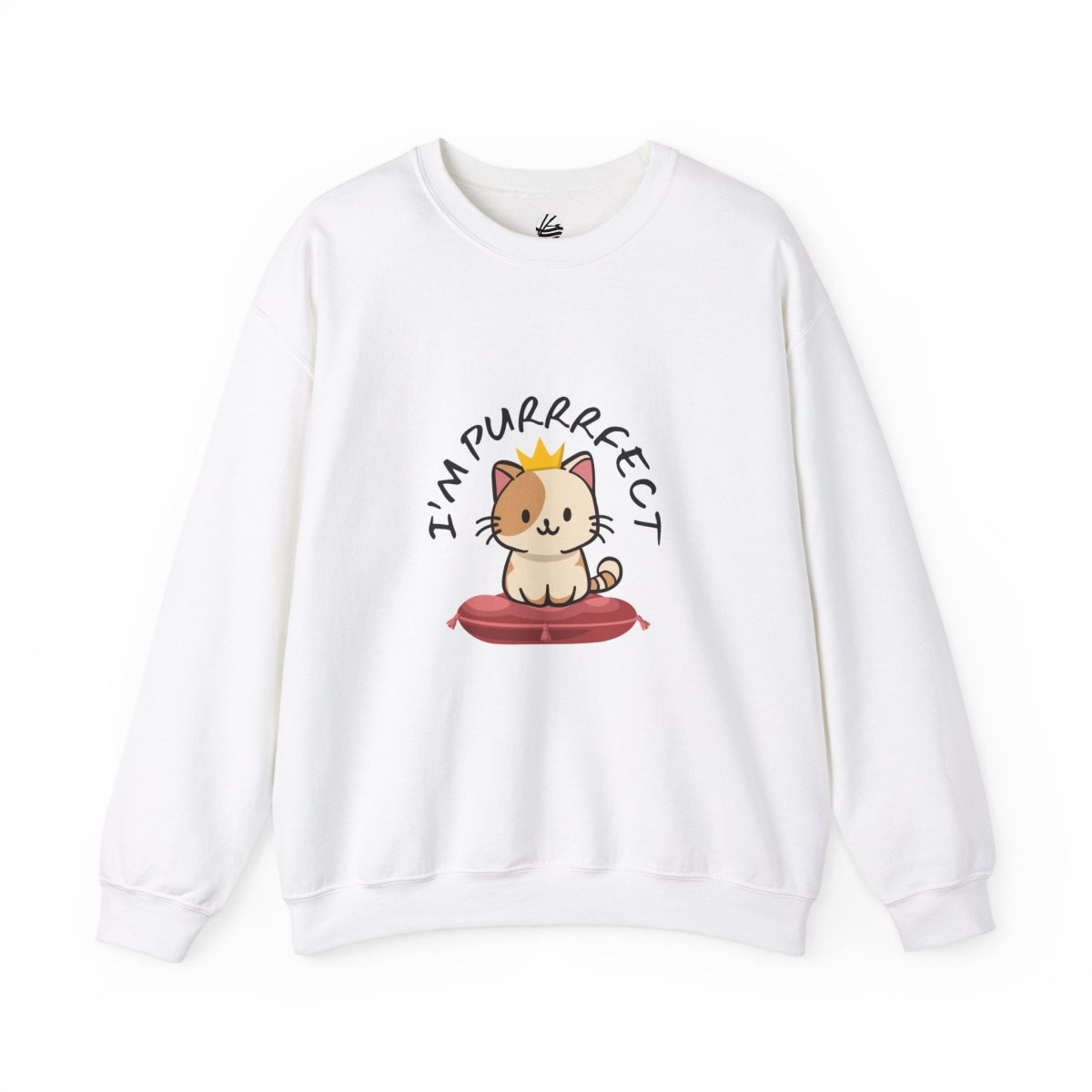 I'M PURRRFECT, Crewneck Sweatshirt