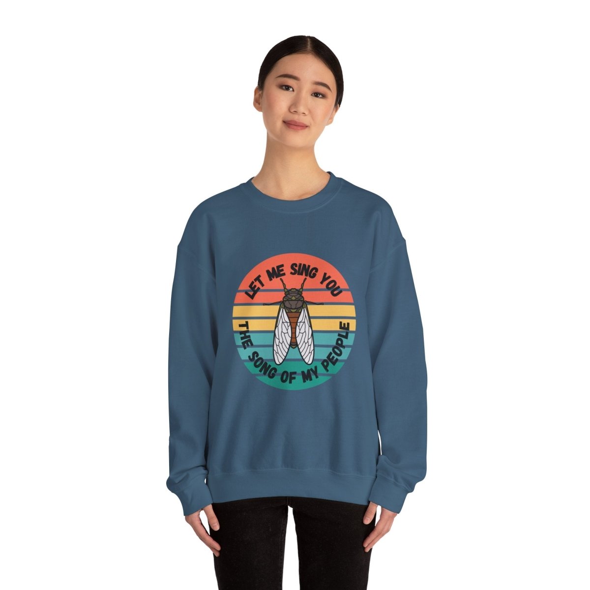 The Song Of My People (Cicada), Crewneck Sweatshirt