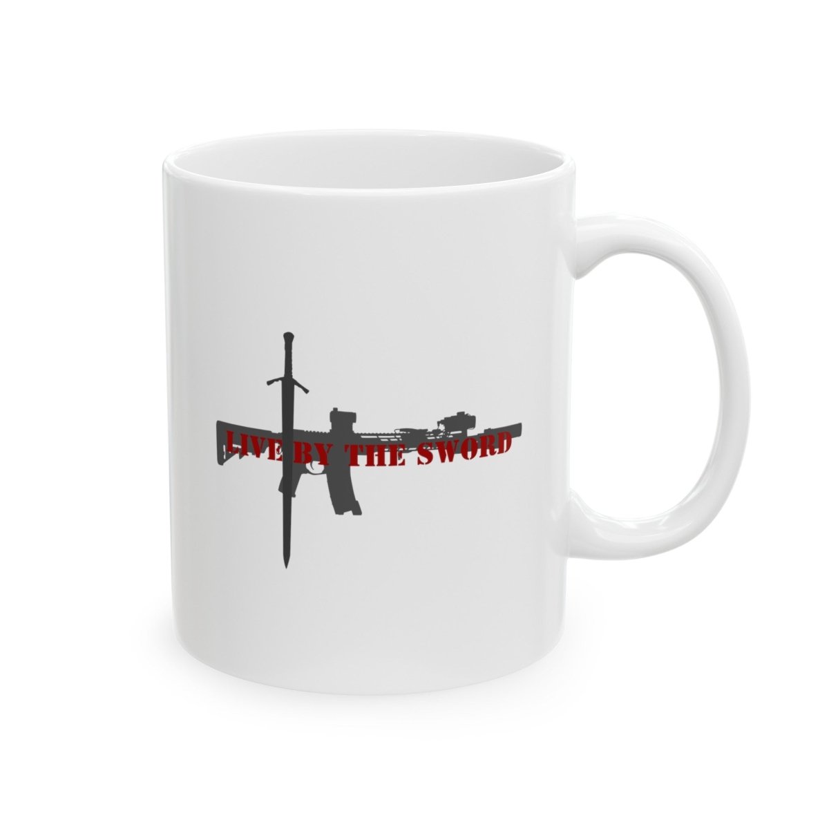 Live By The Sword, Ceramic Mug