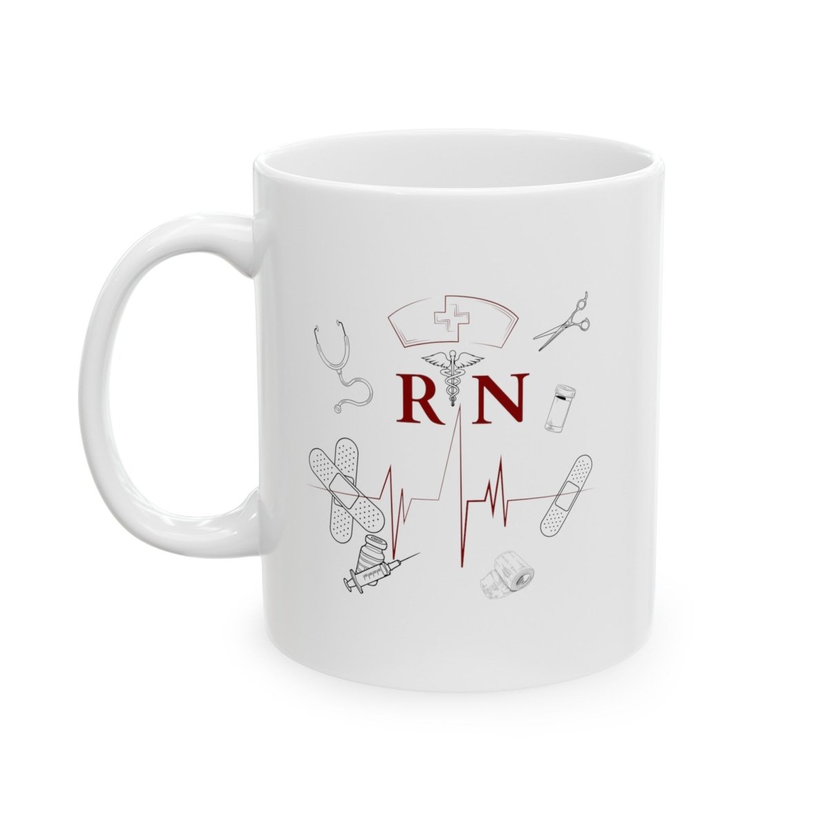 NURSE RN (1), Ceramic Mug