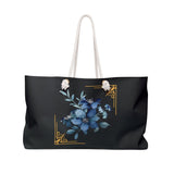 Feeling Blue; Framed Floral (4), Weekender Bag