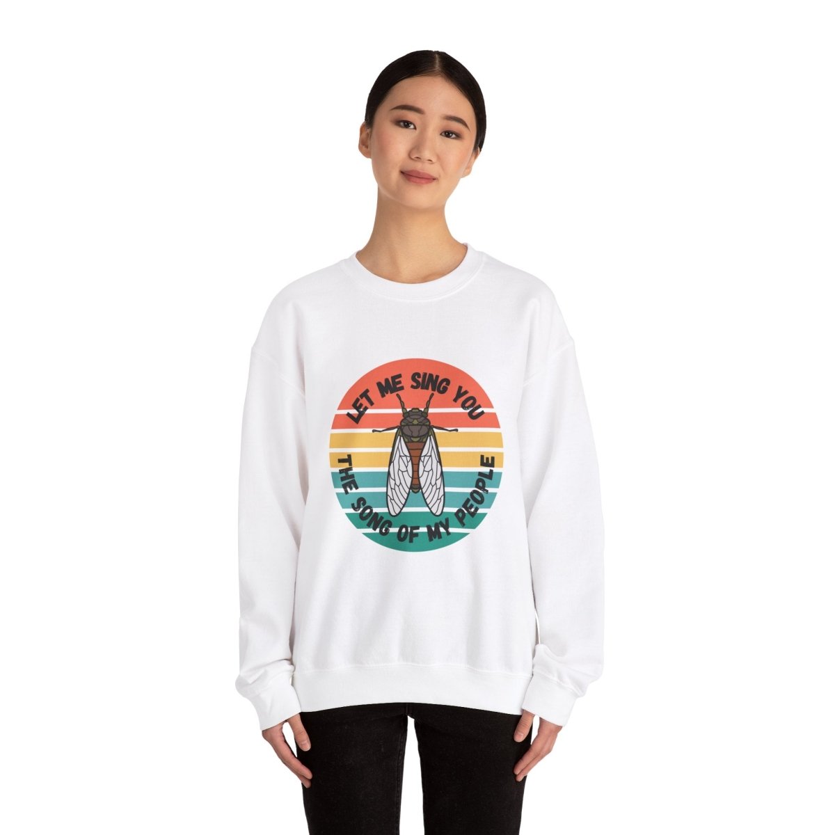 The Song Of My People (Cicada), Crewneck Sweatshirt