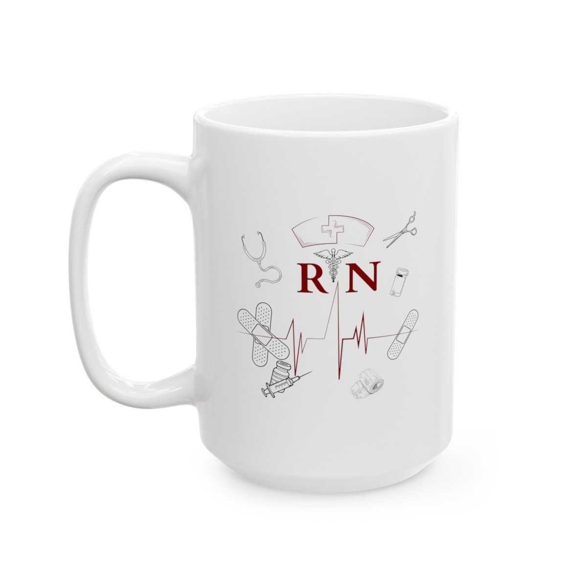 NURSE RN (1), Ceramic Mug