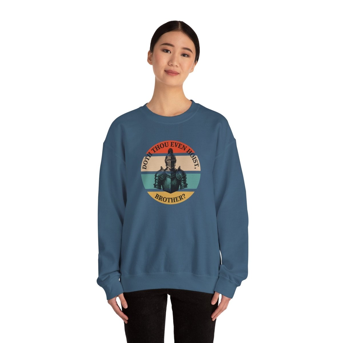 Doth Thou Even Hoist, Brother?, Crewneck Sweatshirt